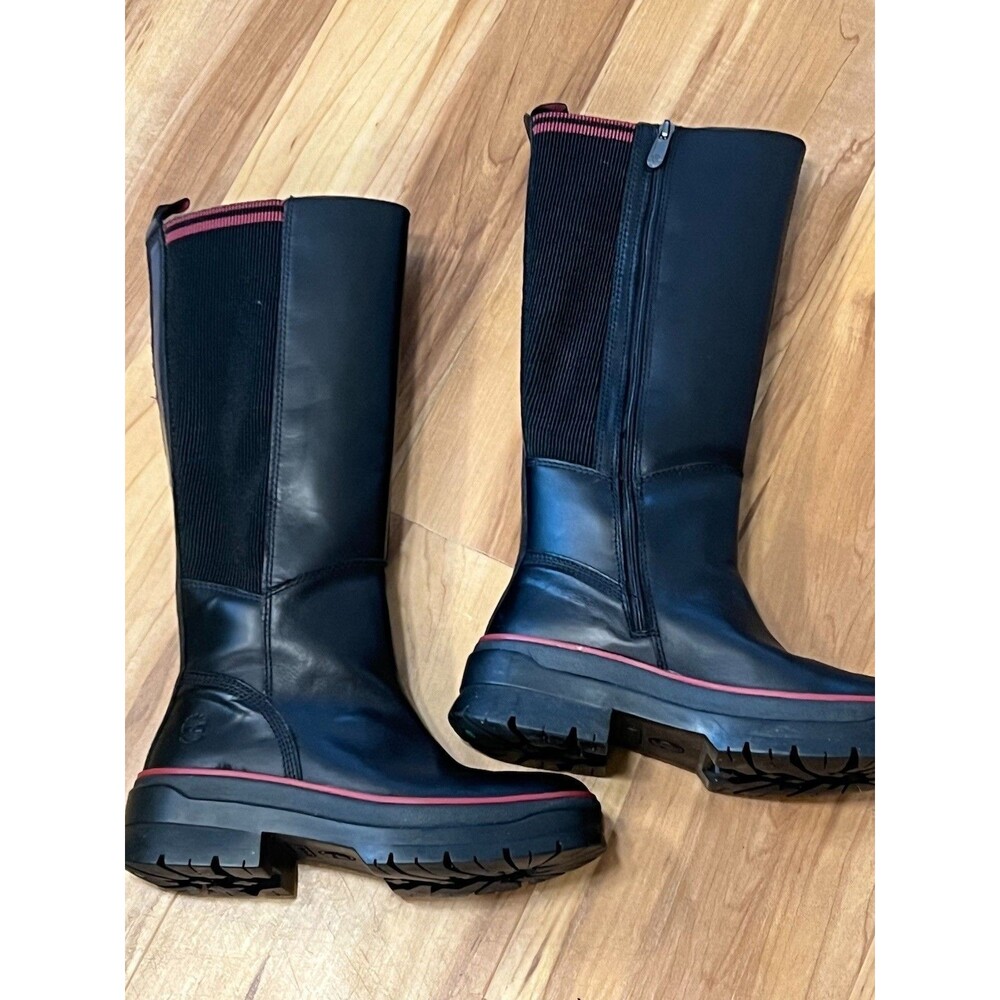 Timberland Women's Malynn Waterproof, Leather Tall Boots 6 VGUC